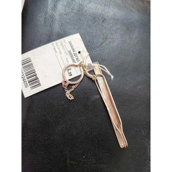 New Sterling Silver Men's Tie Clip 5g